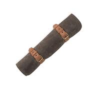 Angus Stoke Bolsa de cuchillos para chefs - Rollo grande de cuchillos de chef - Bolsa de cuchillos de chef con cerradura - Bolsa de cocina Cuchillo de cocina Sean, Verde oliva/marrón, Bolsa de