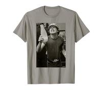 Angus Young ACDC Thunderstruck Guitarrista por Dick Barnatt Camiseta