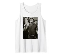 Angus Young ACDC Thunderstruck Guitarrista por Dick Barnatt Camiseta sin Mangas