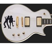 Angus Young & Brian Johnson AC/DC Stickers Decoration Custom Pegatinas Vinilo (negro)