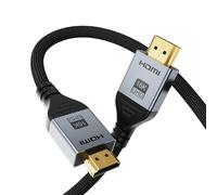 Angusplay Cable 16K HDMI 2.2, 96Gbps de alta velocidad Hdmi Cables, 16K 60Hz, 8K 60Hz, 4K 240Hz 120Hz Cord, HDR10+ ARC eARC HDCP 2.3 Compatible con HDMI 2.1/2.0/1.4, para PS5 4 Xbox PC Monitor, 0.5M