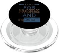 Angustiado Fell Shakespeare Nunca Miró Atrás Humorístico Meme PopSockets PopGrip para MagSafe