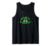 Angustiado Green Eye Tempestad Shakespeare Cita Comedia Camiseta sin Mangas