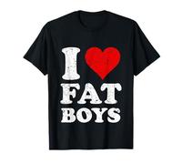 Angustiado I Heart Fat Boys I Love Fat Boys Camiseta