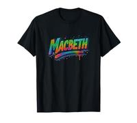Angustiado Macbeth Shakespeare Título Tragedia Jugar Drama Meme Camiseta
