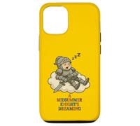 Angustiado Midsummer Night Dream Knight Pun Shakespeare Mime Carcasa para iPhone 12/12 Pro