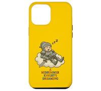 Angustiado Midsummer Night Dream Knight Pun Shakespeare Mime Carcasa para iPhone 12 Pro MAX