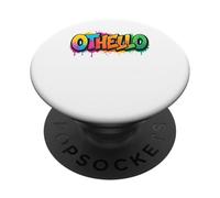 Angustiado Othello Moor Shakespeare Tragedia Jugar Título Meme PopSockets PopGrip Adhesivo
