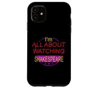 Angustiado todo sobre ver el lema humorístico de Shakespeare Carcasa para iPhone 11