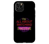 Angustiado todo sobre ver el lema humorístico de Shakespeare Carcasa para iPhone 11 Pro