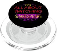 Angustiado todo sobre ver el lema humorístico de Shakespeare PopSockets PopGrip para MagSafe
