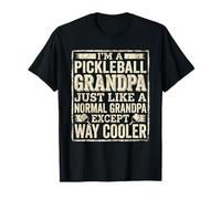 Angustied Athletic Soy un Buen Abuelo de Pickleball Humor Camiseta