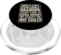 Angustied Athletic Soy un Buen Abuelo de Pickleball Humor PopSockets PopGrip para MagSafe