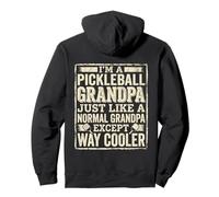 Angustied Athletic Soy un Buen Abuelo de Pickleball Humor Sudadera con Capucha