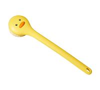 angxiong Cepillo de espalda | Pequeño cepillo de espalda amarillo con mango largo | cepillo de ducha para la ducha, limpiador de cerdas suave, cepillo para el cuerpo de la ducha para la espalda, húmedo o seco