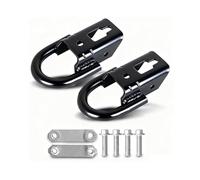 AngyMeck Ganchos de remolque delanteros resistentes con anillo en D con herrajes para lado izquierdo y derecho para Ford F-150 F150 2009-2021 Reemplazo # FL3Z17A954C