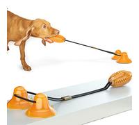 Angzhili Juguete molar mordida para mascotas, Perros Accesorios, Juguete para perros con ventosa, cuerda fuerte y doble ventosa mejorada, ayuda a limpiar los dientes, para arrastrar y masticar/comer