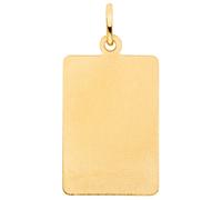 Anhänger Sternzeichen Widder 333 Oro Amarillo Mate Rectangular 20,8x12,1mm
