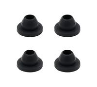 Anhoer 4 unidades de juntas para bomba de limpiaparabrisas 1H0955465 443955465 para lavadora de parabrisas, bomba para limpiaparabrisas, limpiaparabrisas, pulverizador, motor, arandela de goma, tapa