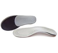 Anhua® Niño Niños Full Longitud Flatfoot Supportor arco ortopédicos Zapatos Plantillas splayed pies Corrector de piel con agujero de aire FS115, L, White or Gray, 2