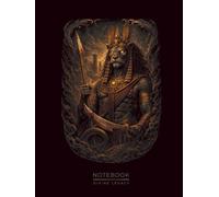 Anhur Notebook: Ancient Egyptian Warrior God Design for Mythology Lovers, Writers and Fantasy Fans (Divine Legacy)