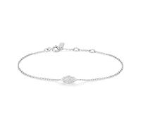 ANIA HAIE DUSK DIVAS Pavé Sparkle - Pulsera para mujer de plata de ley 925, con 25 circonitas cúbicas, longitud: 16,5 cm + 2 cm de extensión, incluye paquete de regalo