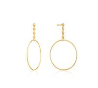 Ania Haie Pendientes Mujer E025-04G Plata de Ley 3 cm