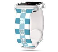 Aniaboho - Pulsera de silicona de San Patricio para Apple Watch para hombre y mujer, pulsera iWatch trébol de la suerte para Apple Watch Series 11 SE 10 9 8 7 6 5 4