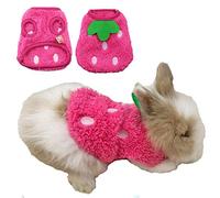 ANIAC - Disfraz de conejo para mascotas (3 x pecho 21,7 cm)