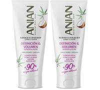 ANIAN - Acondicionador Definición y Volumen, 250 ml, para Cabello Rizado y Ondulado, Facilita el Peinado y Evita Tirones, Controla el Encrespamiento, con Queratina, Aceite de Coco y Aloe Vera