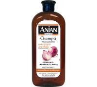 ANIAN - Champú Cebolla y Biotina, 400 ml, para Cabello Quebradizo, Estimula el Crecimiento del Pelo, Limpia en Profundidad y Fortalece la Estructura Capilar, No Huele a Cebolla