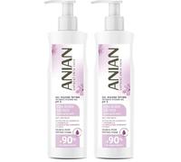 ANIAN - Gel Higiene Íntima Mujer, 250 ml, con Extracto de Caléndula y Manzanilla, Formulado con pH 5, Limpia y Respeta la Zona Íntima, Anti-irritante y Calmante del Picor, +90% Ingredientes Naturales