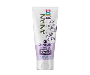 ANIAN KIDS - Gel Fijador para Niños, 250 ml, Facilita y Fija el Peinado, Cabello más Brillante, Fórmula Suave y Delicada, Apto para Uso Diario, No Deja Residuos en el Pelo