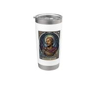 Aníbal Barca Elefante Historia cartaginesa Vaso térmico de acero inoxidable de doble pared