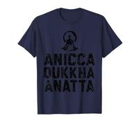 Anicca Dukkha Anatta Meditación Budista Camiseta