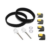 Aniceparthyok R0525100 Kit de reparación de limpiador de piscina, repuesto para Zodiac Baracuda MX8 MX8 Elite MX6 MX6 Elite, incluye eje de transmisión R0527000 rodamientos R0526100 Tracks R0714400