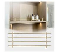 AniFall - Rieles protectores de aluminio para estantes de comida y cierres de cabinas Kichen, paquete de 4 vallas seguras de 91 cm