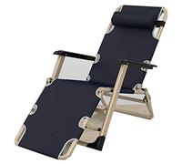 ANIFM Gravity Garden Reclinable, Zero Gravity Reclinable Relaxer Chair, Texteline Multi Position Tumbona Outdoor Patio Lounge Chair Sillón Reclinable Sun Chair Plegable Garden Chair-2 Little Surprise