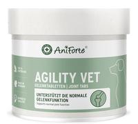 AniForte AgilityVET para Perros con Polvo de mejillón de Labios Verdes, harpagófito y colágeno para Fortalecer los Huesos - 300 cápsulas con glucosamina y condroitina, condroprotector Perro