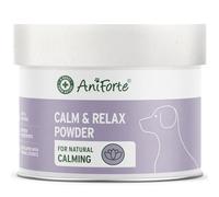 AniForte calmante Natural para Perros Calm & Relax 100g - Calmante Natural para la relajación, remedio Herbal para la ansiedad, estrés, nerviosismo, Nochevieja y Viajes.