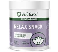 AniForte Relax Snack para Perros 300g - Relajación Natural y calmante, Snack antiestrés, con valeriana, Melisa, Romero, Ayuda en situaciones de estrés, ansiedad, nerviosismo