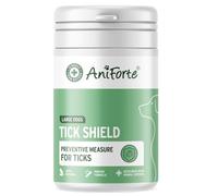 AniForte Tick Shield para Perros (35 a 50 kg) 60 cápsulas. Producto 100% Natural. Complejo de Vitamina B Que Actúa como Escudo Anti-Garrapatas y Parásitos