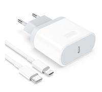 Anigaduo Cargador for iPhone Carga Rapida - for iPhone 14/14 Plus/14 Pro/14 Pro Max/13/12/11/X/XS MAX/XR/SE/8/7/6, Pad,25W USB C Enchufe Rapido con 2M Cable Cabezal Adaptador Pared Charger Corrient