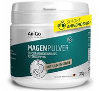 AniGo Polvo gástrico para perros 300 g con corteza de olmo sin hervir I Apoyo digestivo - secundario para diarrea, flatulencia, comer pasto, estómago e intestino polvo Slippery Elm Corteza