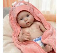 Aniiyy Muñeca de Bebé de Silicona de 18 Pulgadas - Realista, Recién Nacido, Cuerpo Completo, No Vinilo