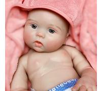 Aniiyy Muñeca de Bebé de Silicona de 18 Pulgadas - Realista, Recién Nacido, Cuerpo Completo, No Vinilo