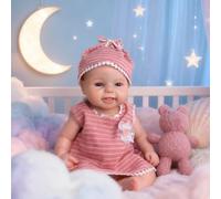 Aniiyy Reborn - Muñecas de bebé de silicona, 16 pulgadas, realista, de cuerpo completo, de silicona sólida, hechas a mano, muñecas recién nacidas