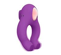 -Áñillø Pënë Mäsajẹadør Pørtàtil Côṋ Maṋdô Sëxø Juguëtës Erøticøs Mäsculiño Vîbräntë Adultos Áñillø Vîbrädør Eștīmulãdør Clîtørîș Vîbrätøriø Pãra Müjères Y Hộmbrës Recärgäble Impërmëàblë/Purple