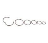 Anilla bisagra liderpapel niquelada n.3 diametro 35 mm caja de 20 unidades