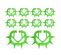 Anilla De Nariz - PVC 10uds | Aro Bovino | Destete Terneros Para Gestión Ganadera, Control Finca, Entrenamiento Animal, Manejo Cría Y Equipo Agrícola